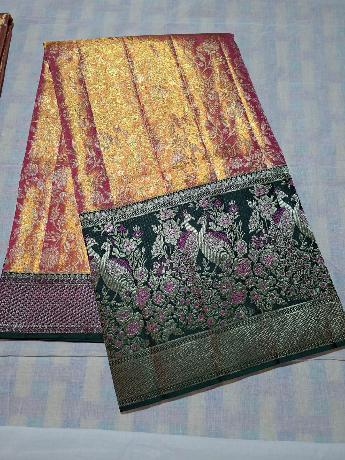 pure handloom kanchipattu saree code: phks 001 pure handloom kanchipattu saree code: phks 001